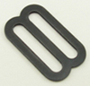 B-SB-09 1000 Black Metal Single Bar Slide